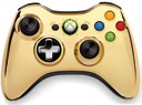 Controller Microsoft Wireless Chrome Gold